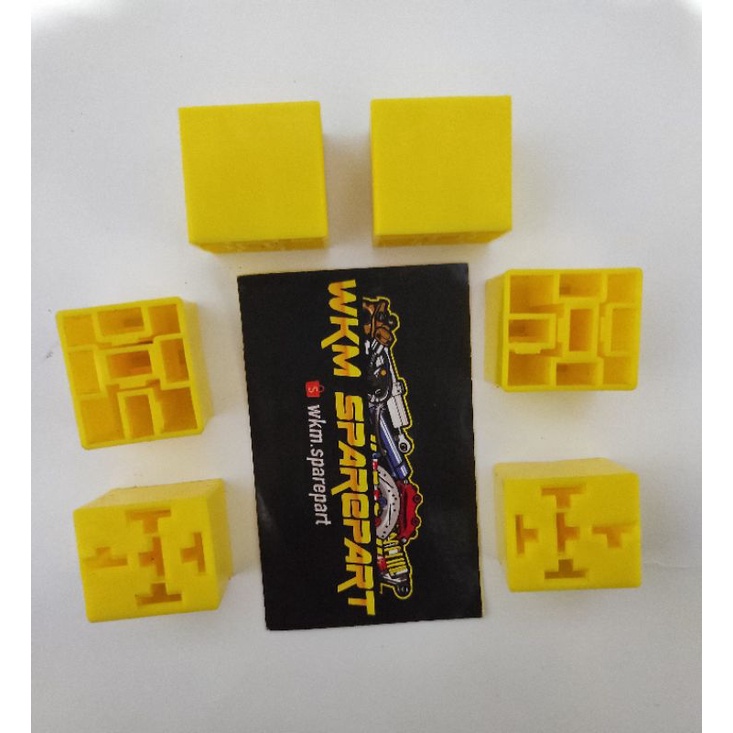 socket soket relay kuning kosongan