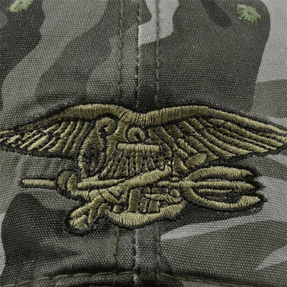 Topi Baseball Dapat Disesuaikan Gaya Militer Untuk Pria