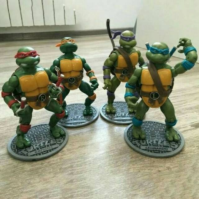 TEENAGE MUTANT NINJA TURTLES SET 4 KURA KURA NINJA