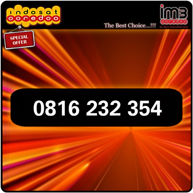 nomor cantik indosat 10 digit 4g lte best nomer rapih 354