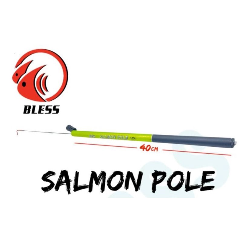 tegek bless salmon pole ruas pendek 180 210 240 270 300 360 450