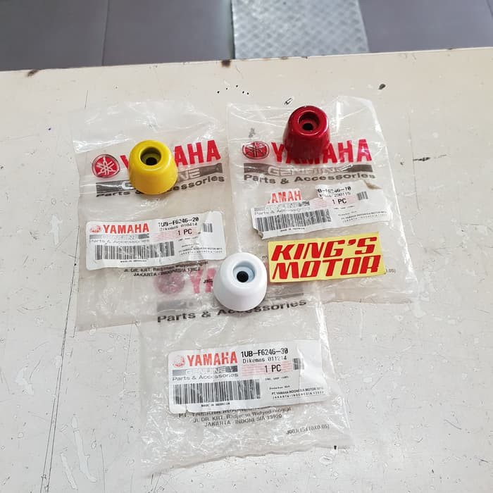 END GRIP / JALU STANG FINO KARBU, VIXION, JUPITER MX, NMAX ASLI YAMAHA