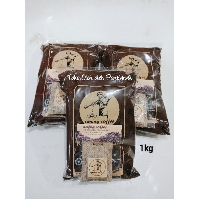 

BUBUK KOPI AMING COFFEE KHAS PONTIANAK UK 1KG