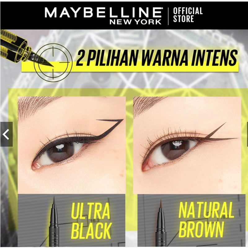 Maybelline Hypersharp Liner / Extreme Liquid Pen Eyeliner Make up - Waterproof