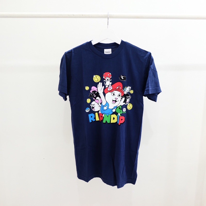 Kaos RipNDip Nermio Tee Navy Original