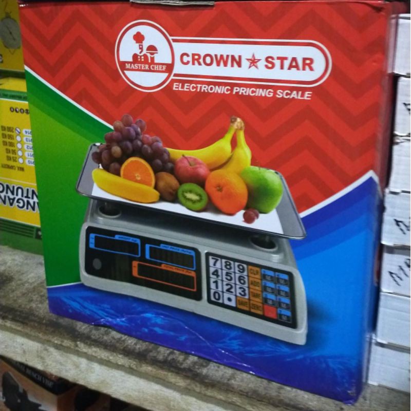 Timbangan digital Crown Star 30 Kg Super Akurat PALING BAGUS