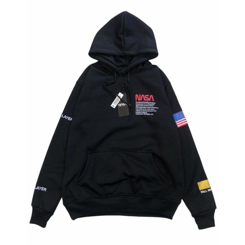 HOODIE PREMIUM NASA CATTON FLEECE TAIWAN - (COD)