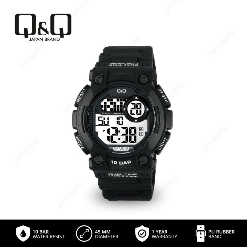 Jam Tangan Pria Q&amp;Q QnQ QQ M141 M141J Digital Original Water Resist