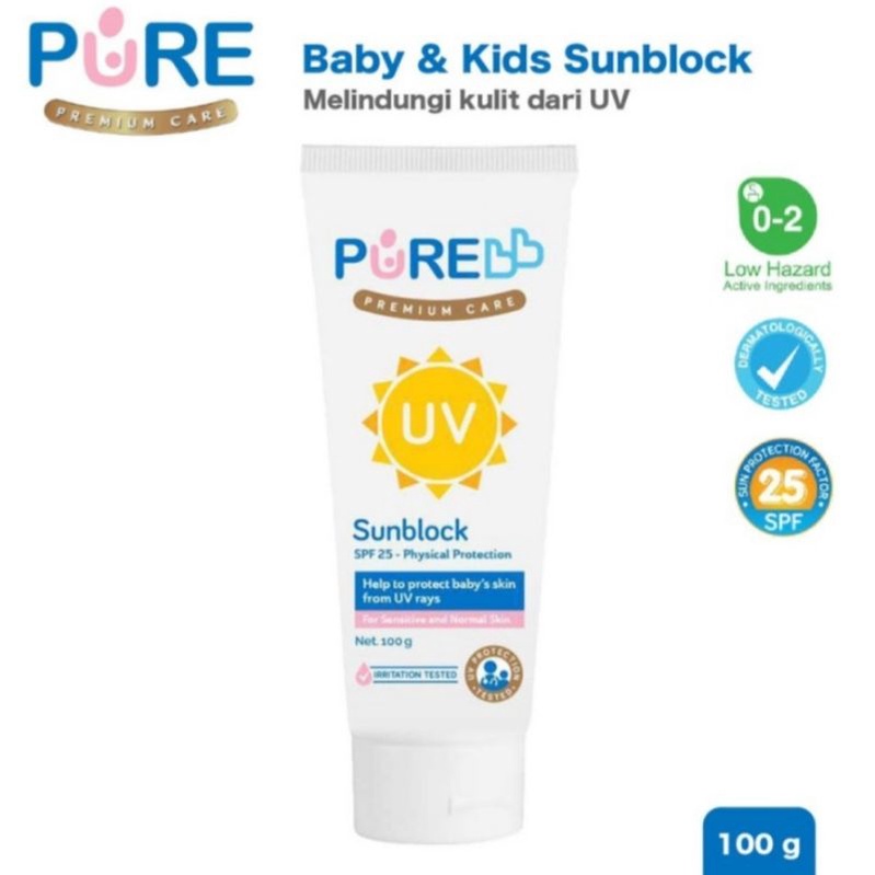 Pure bb sunblock 100 gr