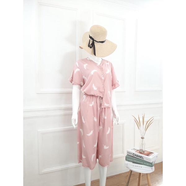 Milo Set | Setelan Kulot | Setelan Adem | Setelan Busui | Setelan Rayon Adem | Setelan Cantik |