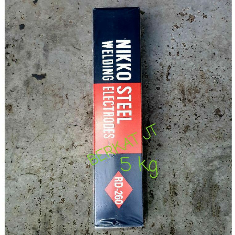 KAWAT LAS NIKKO RD 260 2,6MILI / NIKKO STEEL RD 260 2,6 MILI ( 5 KG )