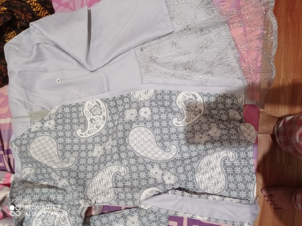 Tey-17 Batik Wanita Asj Sa Hrb026 Kenongo Kemeja Tosca Pendek