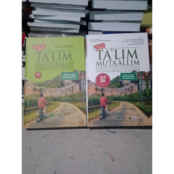 KITAB KAJIAN & ANALISIS TERJEMAH KITAB TA'LIM MUTA'LIM TALIM MUTAALIM UKURAN BESAR LIRBOYO PRESS