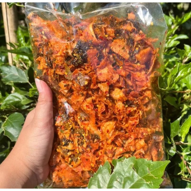 Jual 1kg Keripik Singkong Kriwil Sultan Pedas Daun Jeruk Shopee