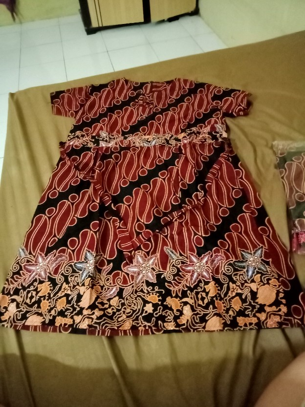 Dress Anak Cewek//baju Batik Anak Cewek//blouse Anak Cewek // Gamis Batik Anak