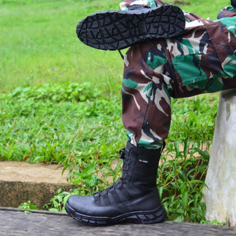 SEPATU PDL NINJA WEBA TXARMY BAHAN KULIT SAPI ASLI SEPATU PDL DINAS LAPANGAN TNI POLRI SECURITY SATPAM SEPATU BOOTS PRIA WANITA