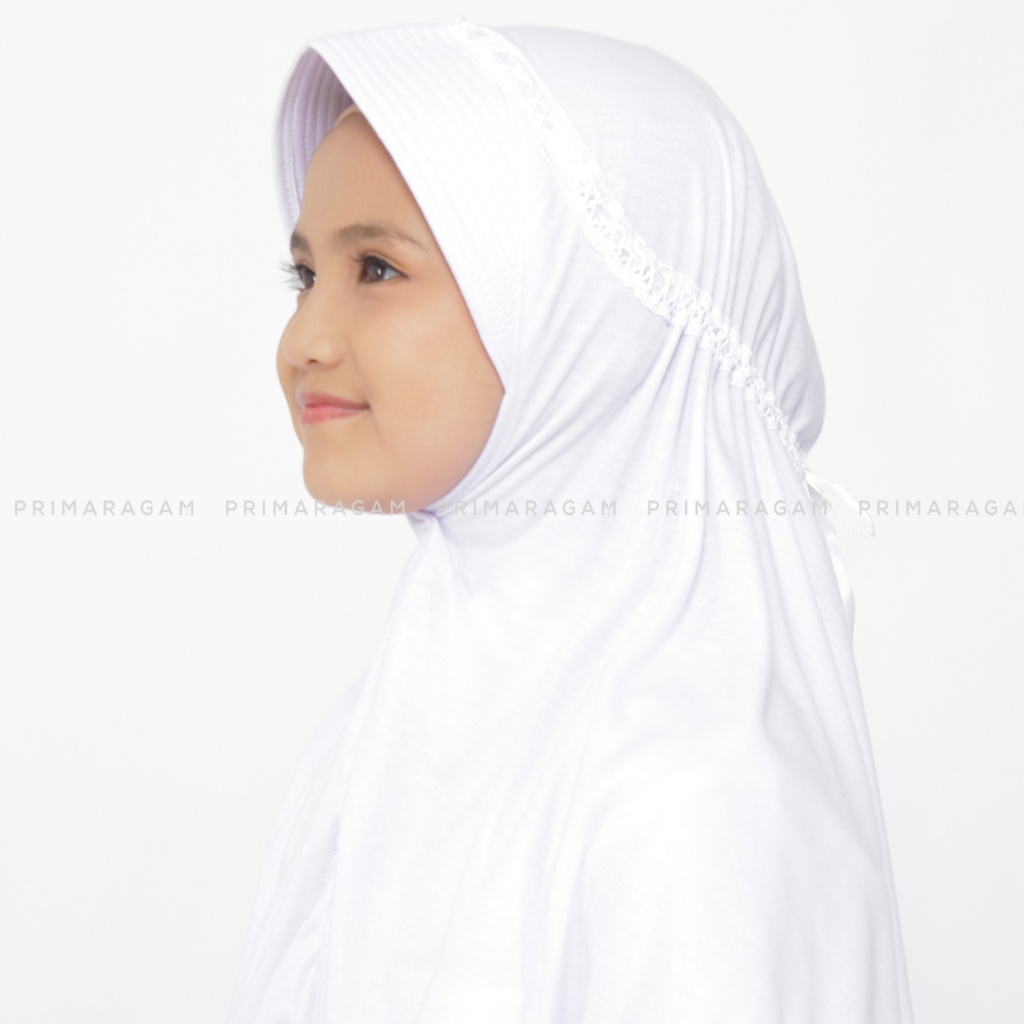 Kerudung sd kerudung anak sd jilbab sd warna putih ssd-011