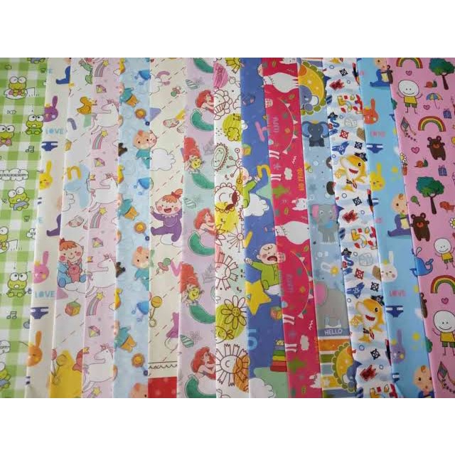 

kertas bungkus kado merk sidu/sinar dunia / kiky isi 30 pcs RANDOM