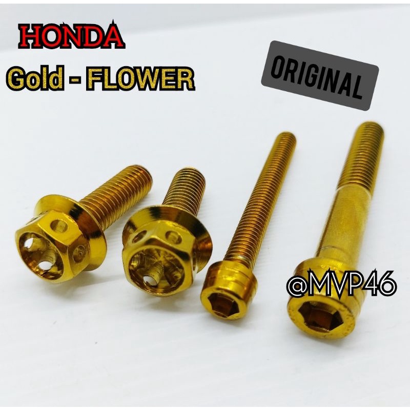 BAUT KRUCUT PROBOLT KALIPER HONDA WARNA GOLD