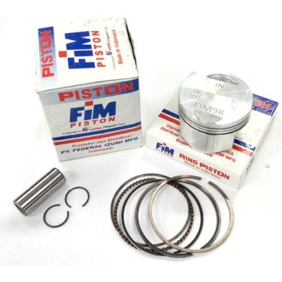 PISTON KIT FIM98 FIM 98 BEAT NEW, SCOOPY NEW, GENIO