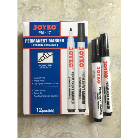 

Spidol Permanen PM-17 Permanent Marker Joyko (satuan)