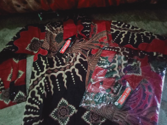 Kemeja Batik Anak Lengan Panjang Usia 1-10th Termurah Dan Berkualitas Tinggi (realpict) Dengan Poto