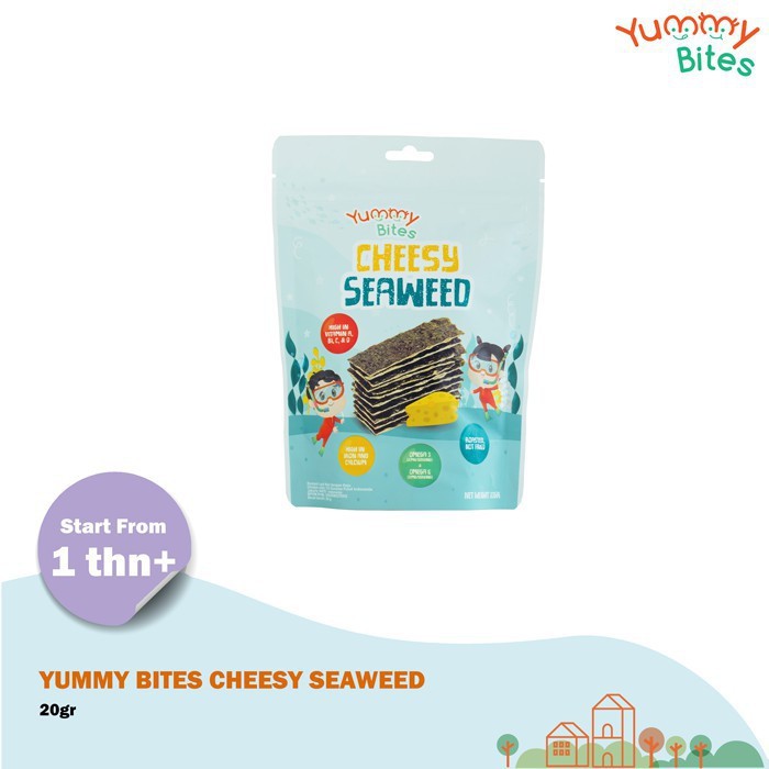 Yummy Bites Cheesy Seaweed 20g