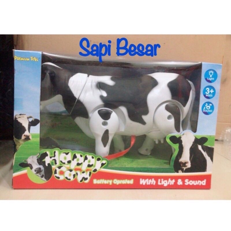 Mainan Sapi bisa berjalan dan suara