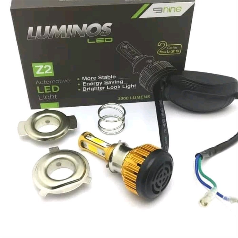 Dijual LAMPU LED MOTOR Z2 3SISI LUMINOS 2WARNA WHITE  ICE BLUE Murah