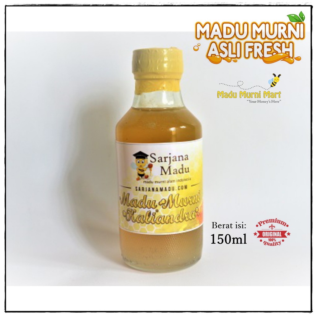 

Madu Murni Kaliandra 100% Asli Fresh 150ml