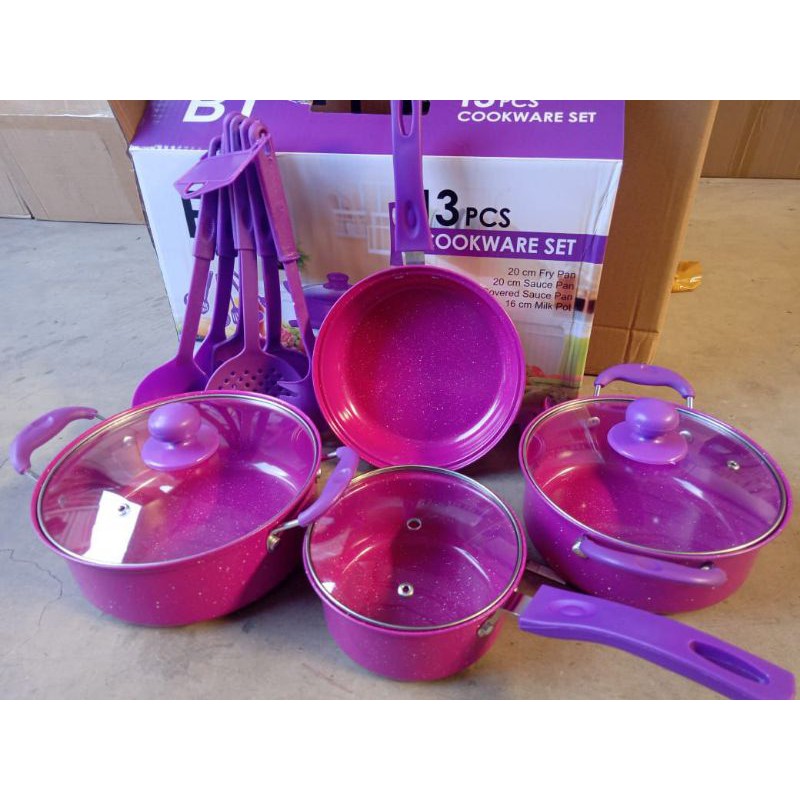 grosir Panci Set Cookware  13 Pcs Panci cookware 13set/13pieces cookware set