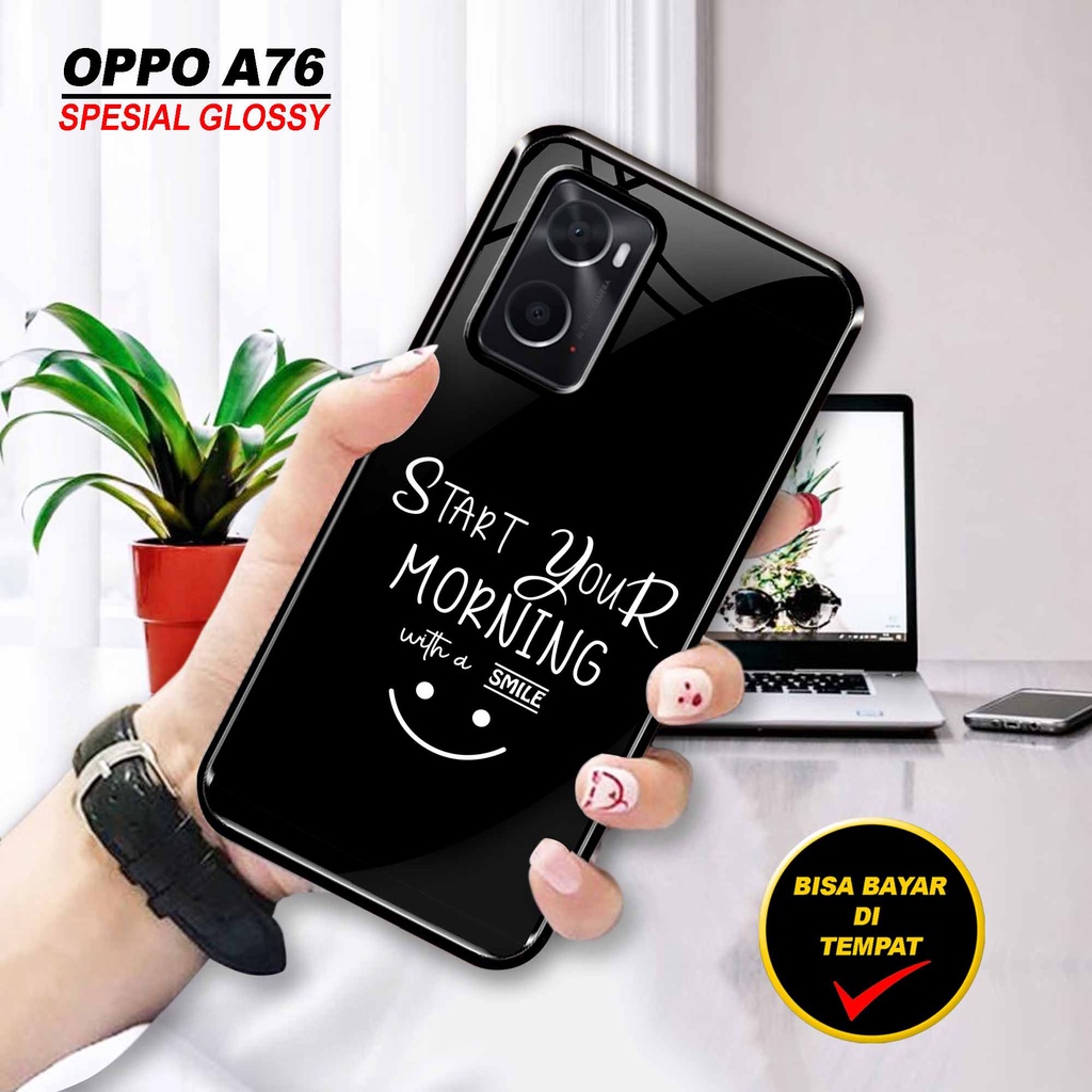 Untung Case Oppo A76 A36 - Hardcase Oppo A76 A36 - Softcase Oppo A76 A36- Cassing Elegant Oppo A76 A