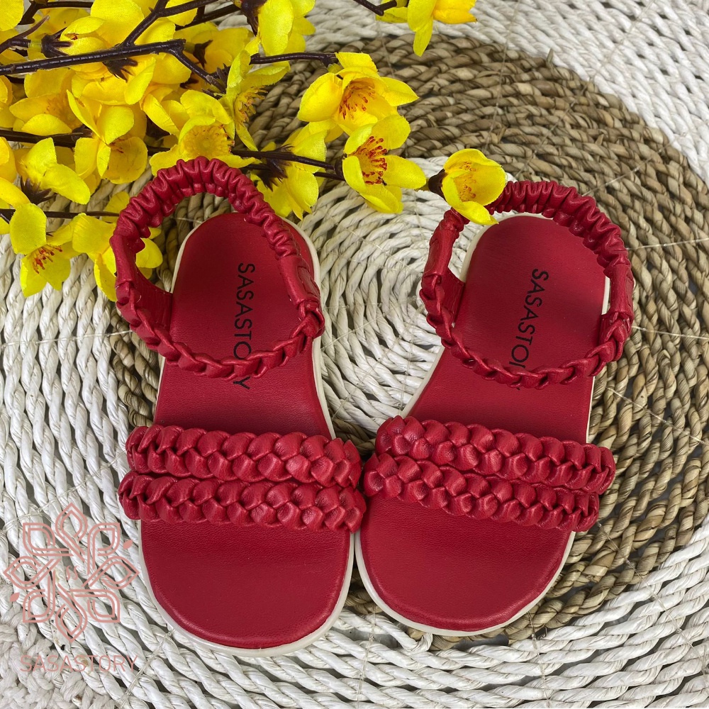 [TAMAN SEPATUKU] SANDAL SEPATU TRENDY MURAH ANAK KEPANG DOUBLE KAX11