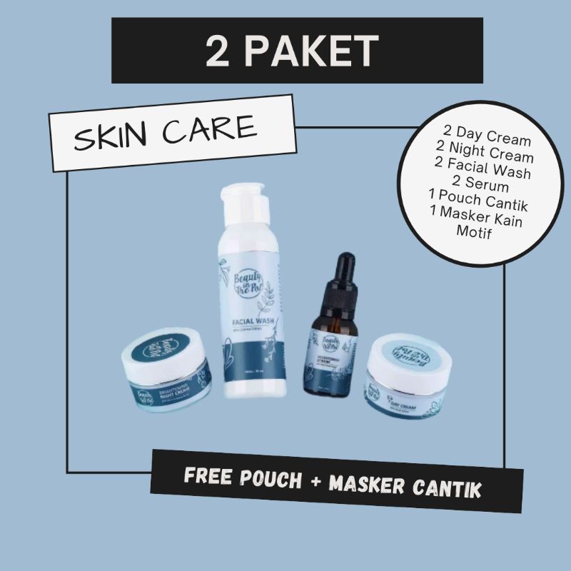 [PAHE] PAKET HEMAT/ 2PAKET  SKIN CARE BEAUTY IN THE POT