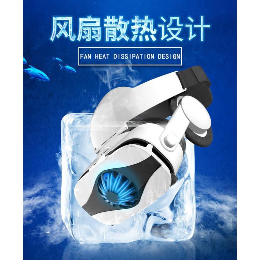 Wisudafu062 Fiit Vr 5f Headset With Fan Cooler Vr 3d Virtual Reality Glasses Diskon Shopee Indonesia