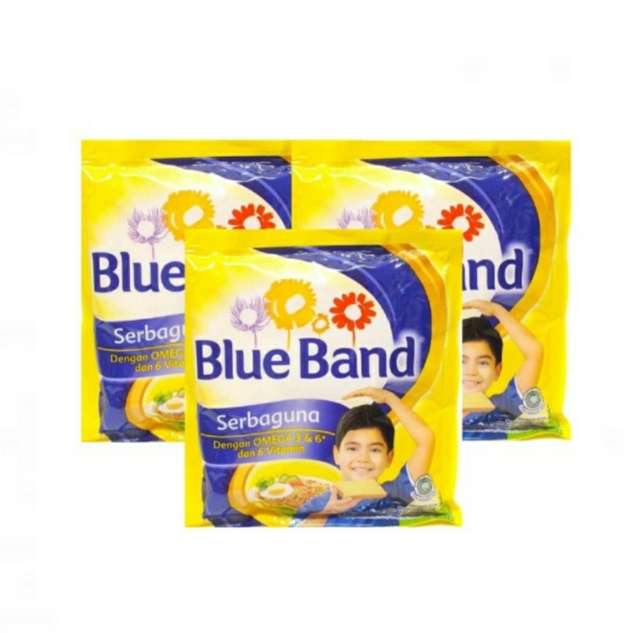 

Blueband Mentega Serbaguna Refill Pouch 200 Gr Paket Isi 3 Pcs Halal