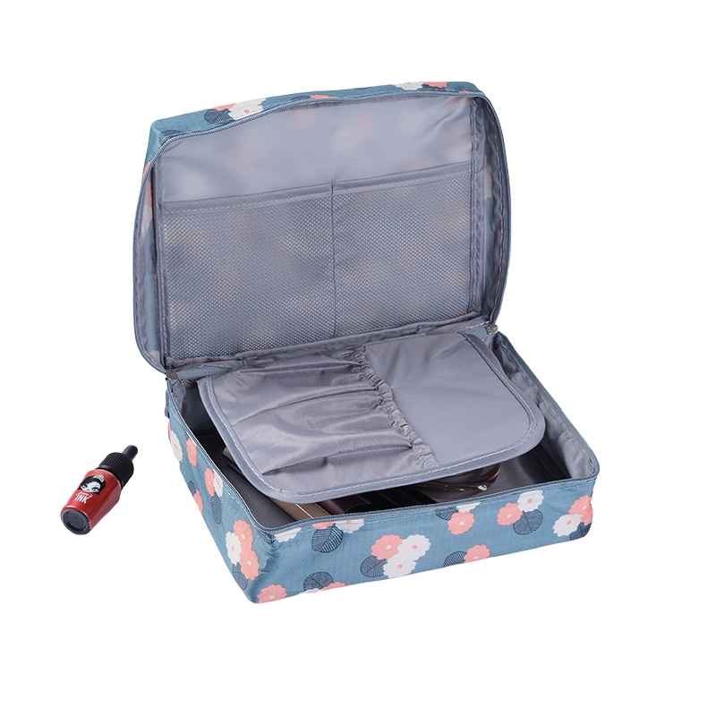 Satu7an PK-01-TK Tas Travel Bag Travelling Cosmetic Organizer Pouch Tas Monopoly Bag Kosmetik Nilon