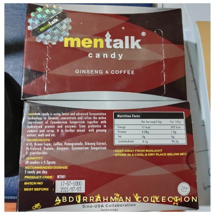 

PERMEN GINSENG KOPI MENTAL ORIGINAL PREMIUM HHR1876