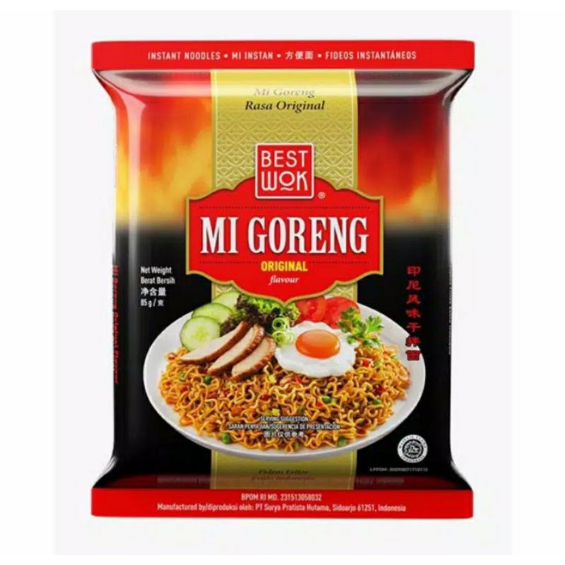 Best Wok mie goreng 3 varian bestwok Black pepper Original Spicy yamin mie boncabe lemonilo mie pedas ramen