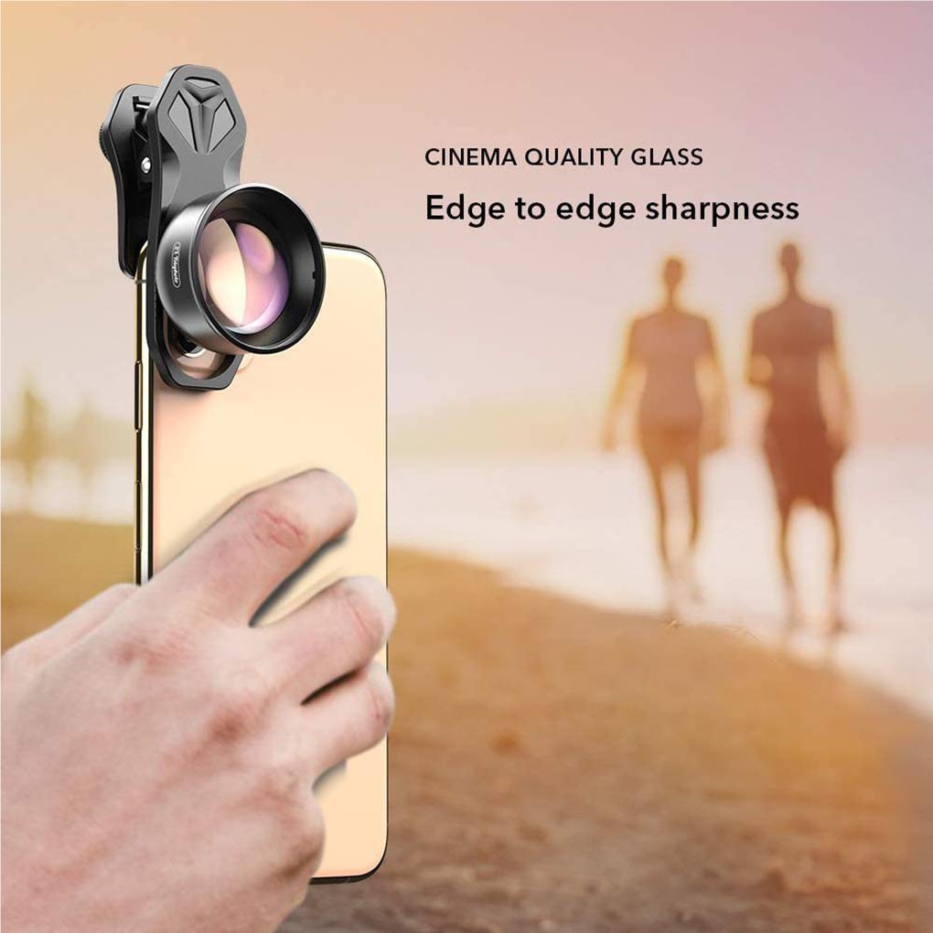 Apexel Lensa Telephoto Eksternal 2X Dengan Klip Untuk Iphone / Android (house2020)