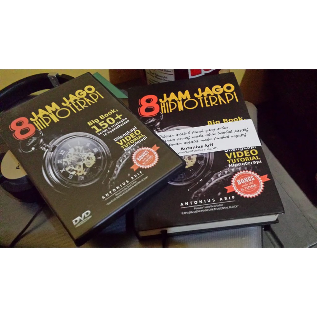 [+BONUS skrip] Paket Buku 8 Jam Jago Hipnoterapi 150+ Skrip Hipnoterapi Sugesti Script  Hypnotherapy