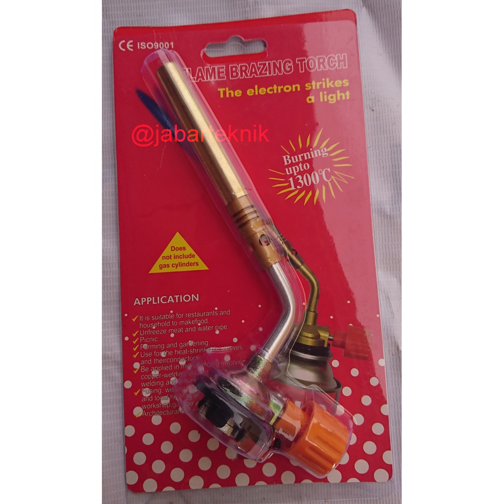 GAS TORCH FLARE TORCH KEPALA GAS KUNINGAN TERMURAH