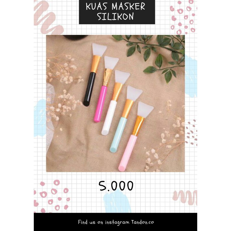 KUAS MASKER SILIKON | KUAS MASKER WAJAH