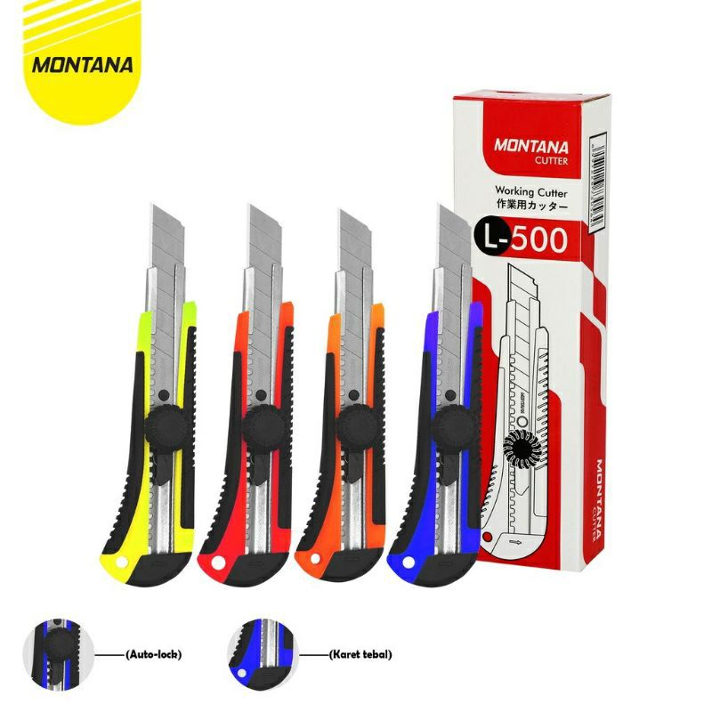 

Montana Cutter/Pisau Pemotong Kertas CT-L500