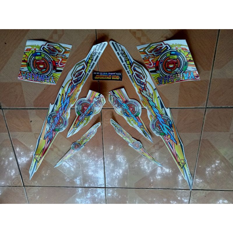 striping semi hologram yamaha vega zr