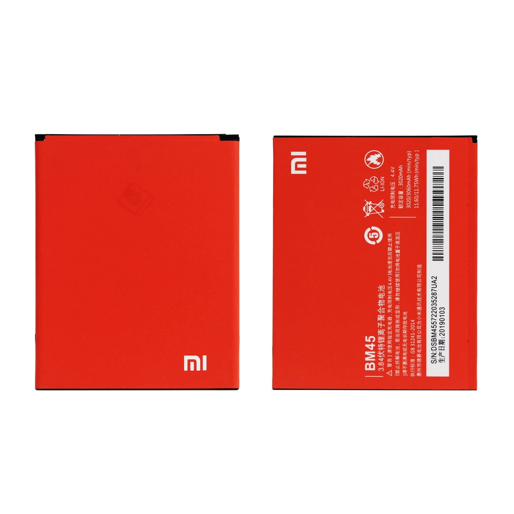 batre baterai battery BM45 xiaomi redmi note 2 original HARGA GROSIR