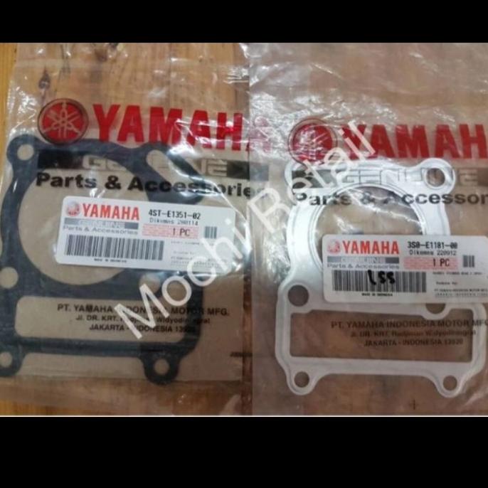 paking blok dan paking head jupiter vega r new vega r ori Yamaha harapan44 Segera Beli