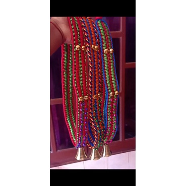 KALUNG SAPI+LONCENG BAHAN DARI TALI NILON KALUNG FASHION TERBARU