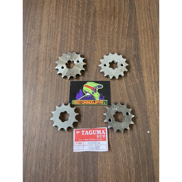 Gir depan 428 Honda CRF 150L mega pro Cb 150 CBR 150 VERZA Sonic Neotech ukuran 12 13 14 15 16 17