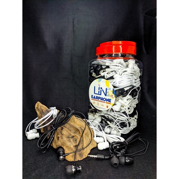 Headset Linary Extrabass 1toples 60PCS